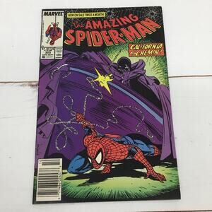 The Amazing Spider-Man #305 Marvel Comics Sept 1988 Black Fox Troy Fishburne